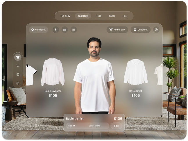 augmented reality clothing