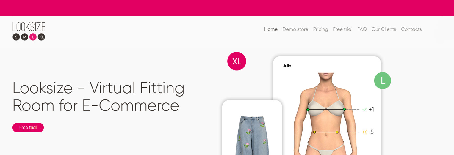 LookSize virtual clothing try-on